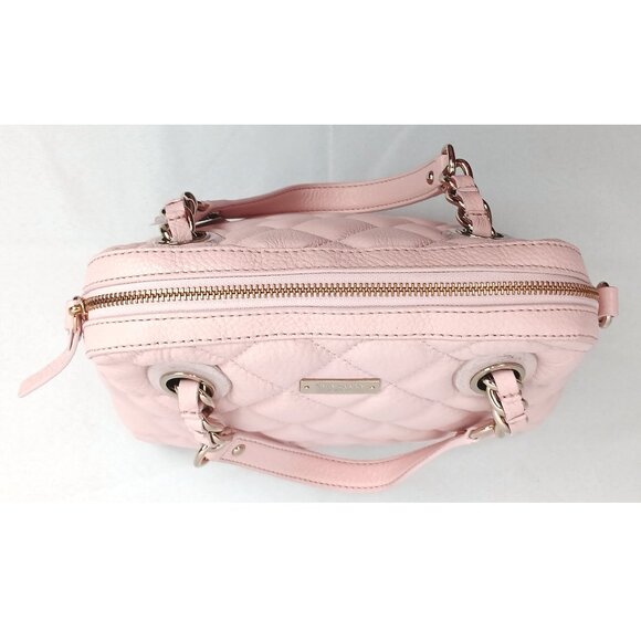 Kate Spade Small Georgina Gold Coast Satchel Cross-body Bag in Ballet Slipper - Picture 6 of 15